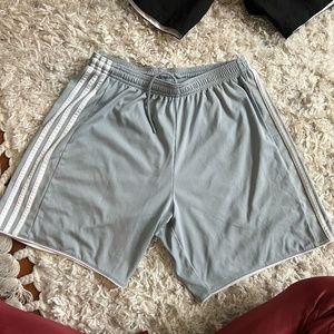 Grey Adidas Medium Shorts